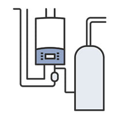 Unvented Cylinder installation in Oxfordshire